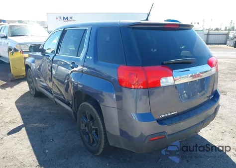 2013 GMC Terrain Sle from USA, damaged, VIN 2GKFLREK7D6251910